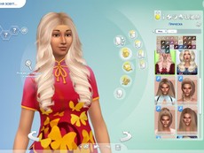 Прическа Renee от TsminhSims