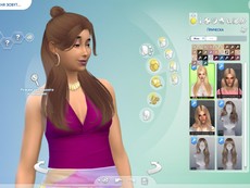Прическа Elita от TsminhSims