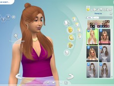 Прическа Elita от TsminhSims