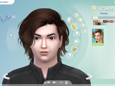 Прическа J130M RoughSketch от Newsea