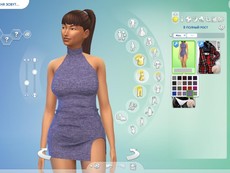 Платье Ribbed Turtleneck