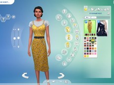 Платье Layered Belt Dress