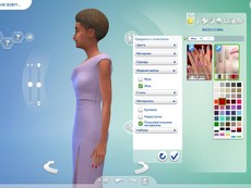 Ногти Matte Almond от Pralinesims