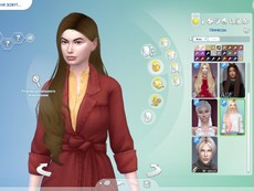Прическа Angel от TsminhSims