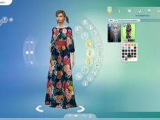 Платье belted evening gown