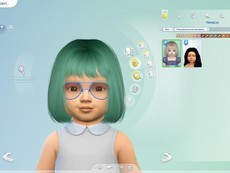 Прическа Alison от TsminhSims