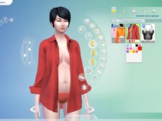 Рубашка Large Shirt Open