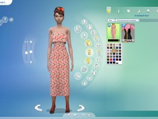 Сарафан Strapless Midi Dress