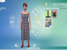 Сарафан Strapless Midi Dress