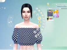Блузка Dotted Blouse от MSQSIMS