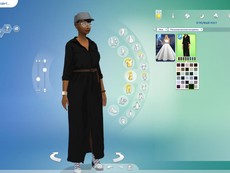 Платье Long sleeve belted maxi dress