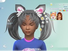 Mini Moon Hair for Females от Karzalee