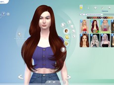 Прическа Hairstyle092 by Butterfly Sims