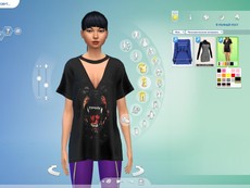 Платье Oversized V Cut от NitroPanic