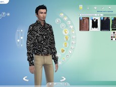 Рубашка Wide Cuffs Shirt от Gorillax3