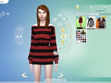 Платье Off Shoulder Sweatshirt Dress