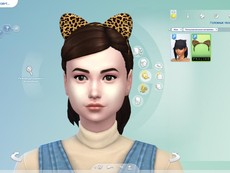 Ободок с ушками от Pralinesims