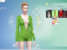 Комбинезон Lace Up Romper