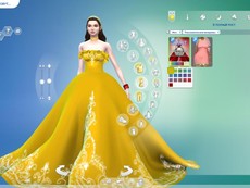 Платье princess lathiania от jomsims