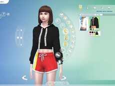 Костюм Hoodie+Shorts от ChloeMMM