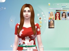 Женская причёска для симс 4