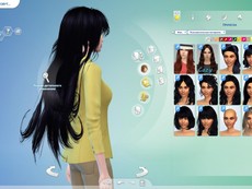 Женская причёска Peggy