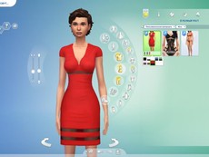 Платье Medium Transparent от sims2fanbg
