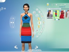 Платье Strapless striped от EsyraM