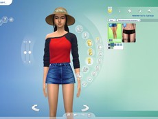 Джинсовая мини - юбка от Cleotopia