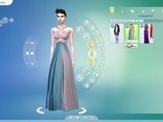 Платье Colorful от sims2fanbg