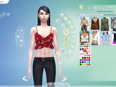 Топ Willow tied top