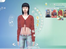 Свитер Sweater with ties