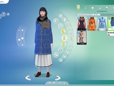 Пальто Winter coat and scarf