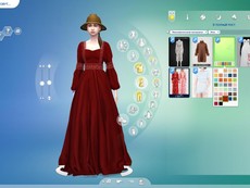 Платье Lady Dress от Bluerose-sims
