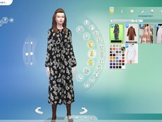 Платье Shirring Waist Dress