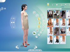 Туфли для Симс 4 - Madlen Mazel Shoes