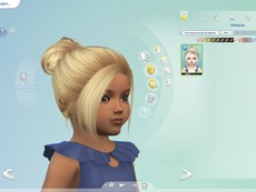 Детская прическа Rise от TsminhSims