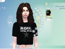Топ New Printed Crop Tops
