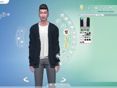 Кардиган и футболка KK Cardigan 02