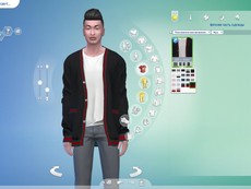 Кардиган и футболка KK Cardigan 02