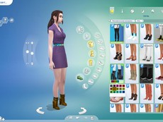 Сапожки CAROL ZIPPER PLATFORM