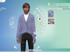 Мужской кардиган и футболка Oversized Cardigan