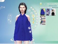 Женская рубашка Off Shoulder Shirt