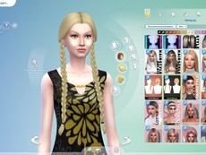 Женская прическа Wednesday Hairstyle