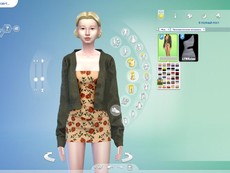 Платье и кардиган Mini Dress & Cardigan