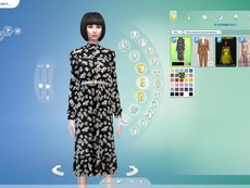 Платье Long Dress with Brooch