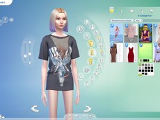 Платье GRAPHIC SHORT DRESS