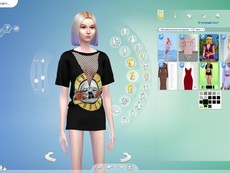 Платье GRAPHIC SHORT DRESS