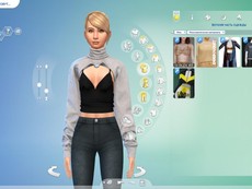 Свитер и топ Super Cropped Turtleneck Sweater