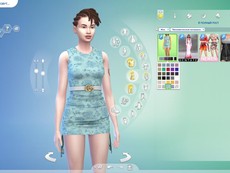 Платье Belted Shirring Dress